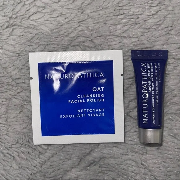 ‼️FREE‼️NEW‼️Naturopathica WRINKLE REMEDY WATER CREAM & CLEANSING FACIAL POLISH - Picture 8 of 12